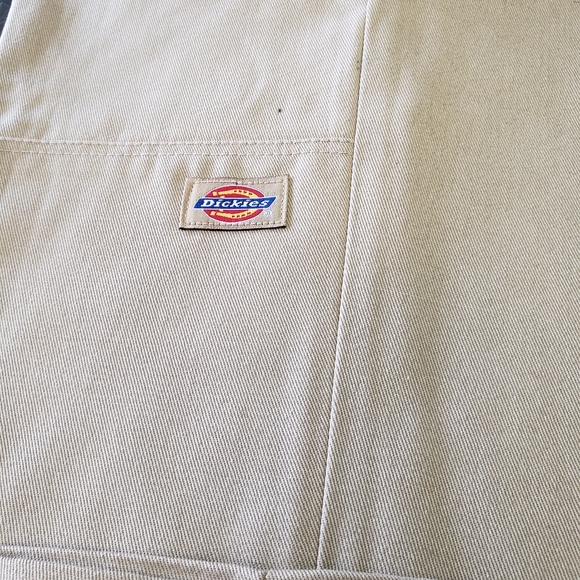 Dickies Khaki Work Pants with Cell Phone Pocket - Picture 3 of 5